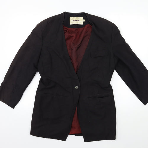 in-wear Womens Black   Jacket Blazer Size S