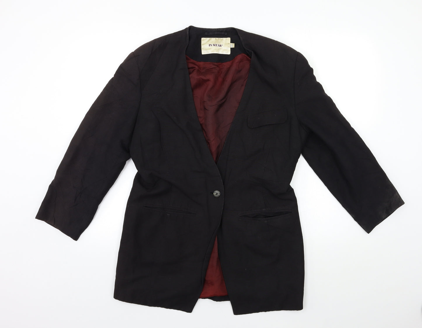 in-wear Womens Black   Jacket Blazer Size S