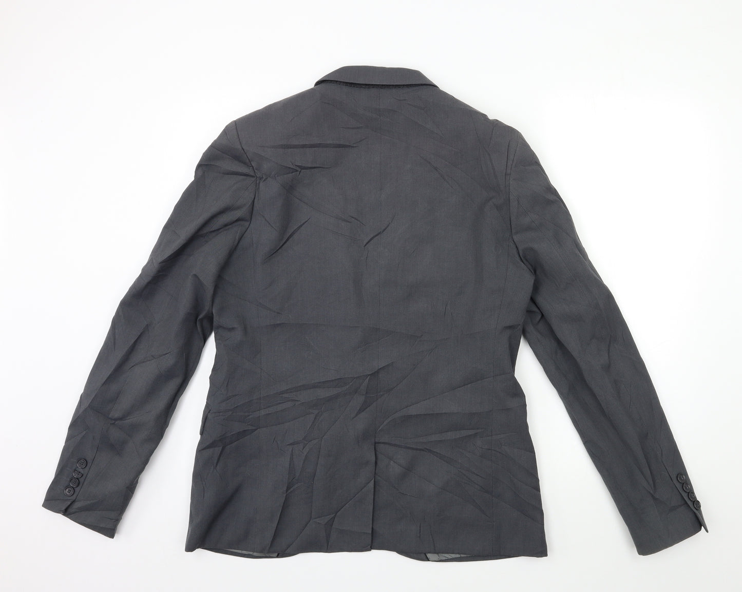 Topman Mens Grey   Jacket Suit Jacket Size 40