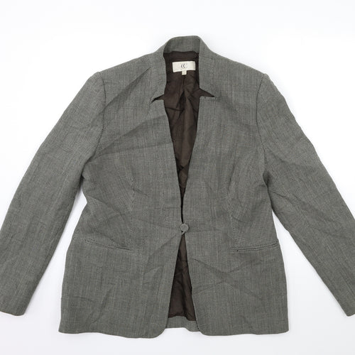 Country Casuals Womens Grey   Jacket Suit Jacket Size 14