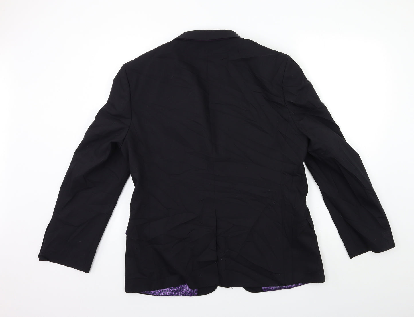 Ted Baker Mens Black   Jacket Suit Jacket Size 42