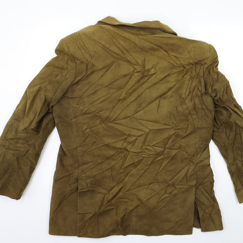 Marks and Spencer Mens Green  Rayon Jacket Suit Jacket Size 42