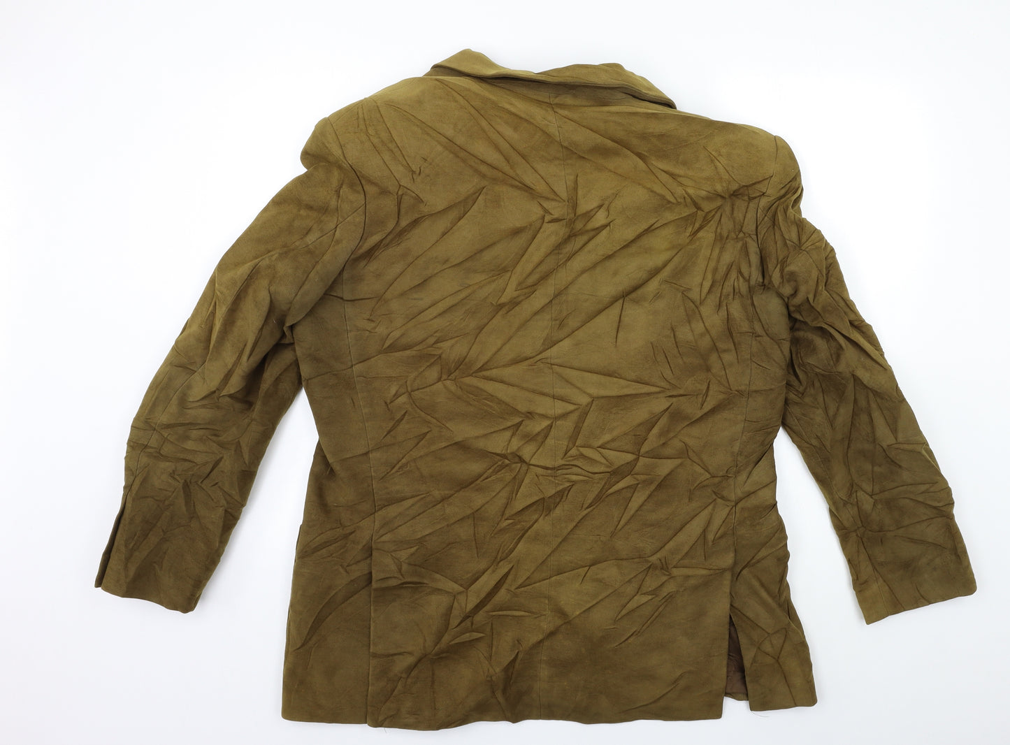 Marks and Spencer Mens Green  Rayon Jacket Suit Jacket Size 42