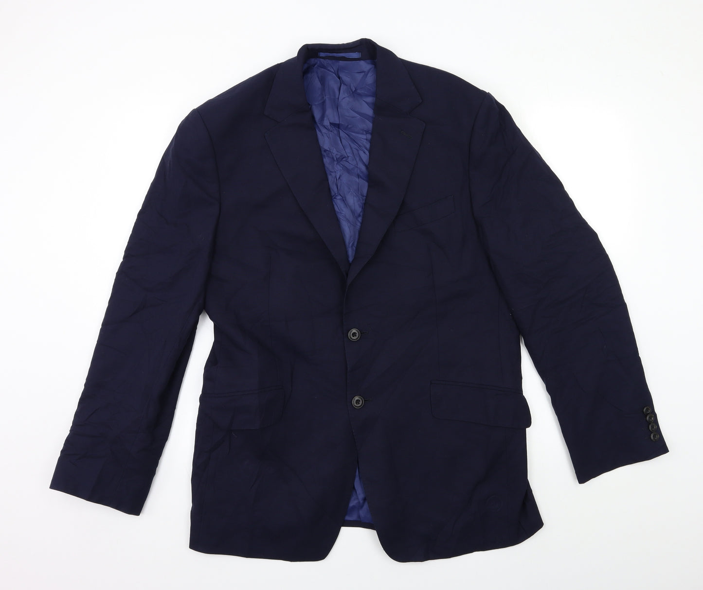 Marks and Spencer Mens Blue   Jacket Suit Jacket Size 40