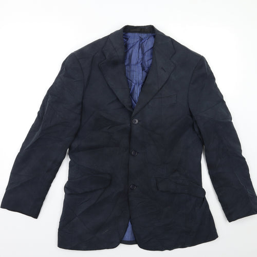 Marks and Spencer Mens Blue   Jacket Suit Jacket Size 36