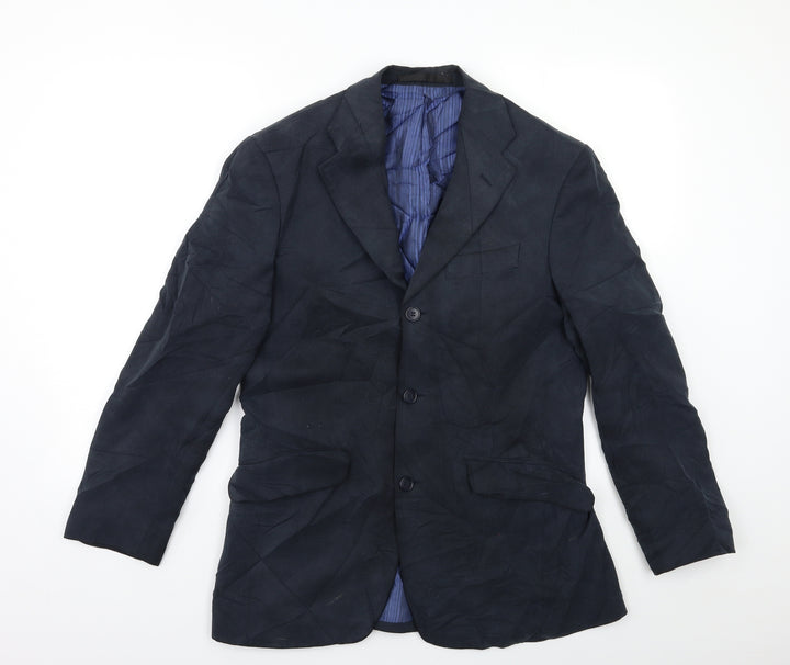Marks and Spencer Mens Blue   Jacket Suit Jacket Size 36
