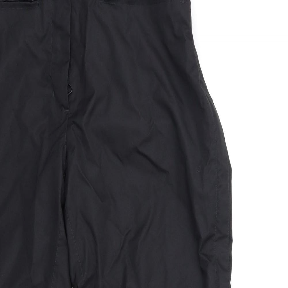 Quechua Mens Black   Trousers  Size M L31 in
