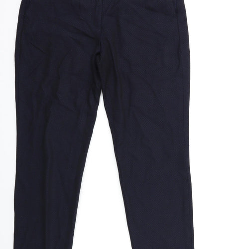 Zara Womens Blue   Trousers  Size 10 L27 in