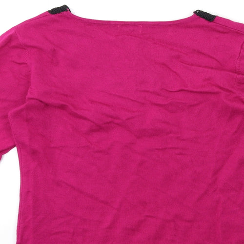Casamia  Womens Pink   Pullover Jumper Size S