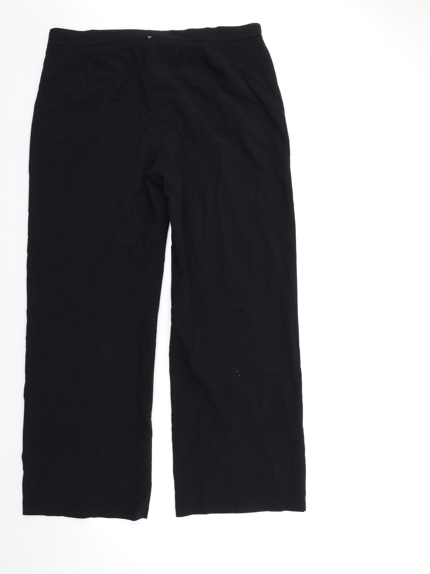 Marks and Spencer Womens Black   Trousers  Size 16 L30 in