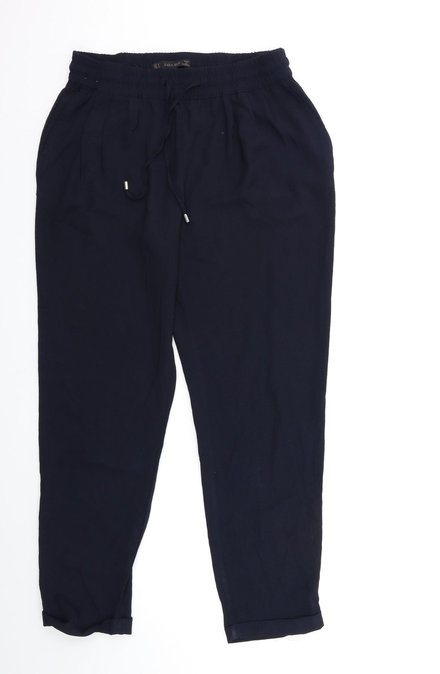 Zara Womens Black   Trousers  Size M L29 in