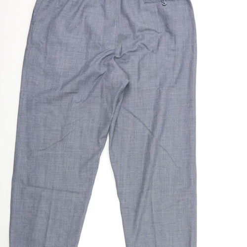 Preworn Womens Grey  Rayon Trousers  Size 38 in L32 in