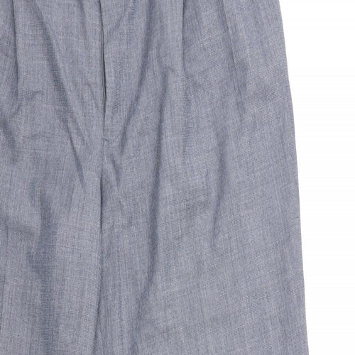 Preworn Womens Grey  Rayon Trousers  Size 38 in L32 in