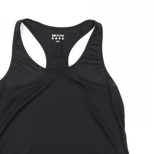 Souluxe Womens Black   Basic Tank Size M