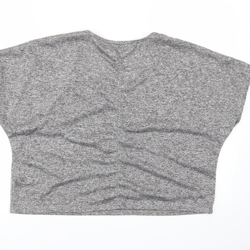 Matalan Womens Grey   Basic T-Shirt Size M