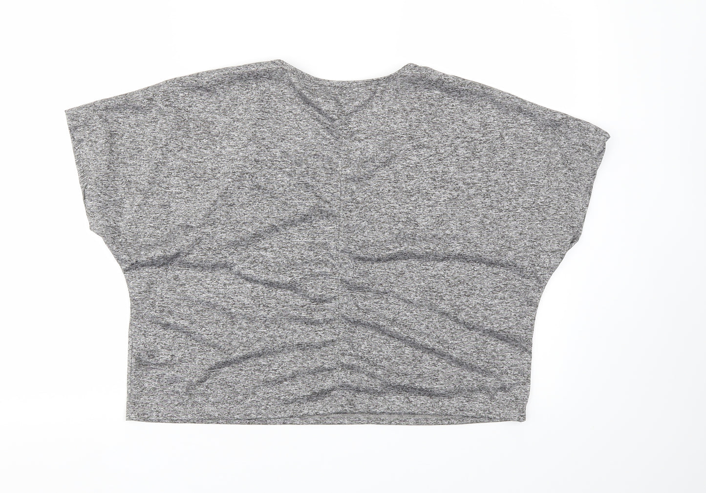 Matalan Womens Grey   Basic T-Shirt Size M