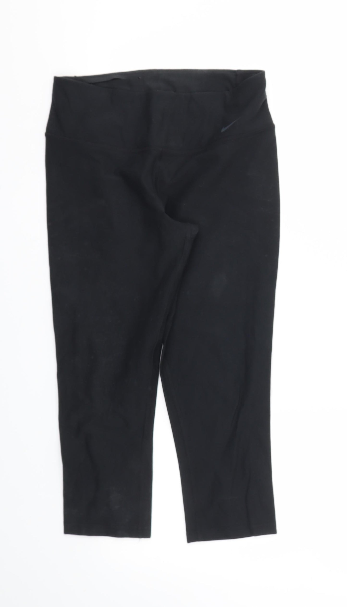 Nike Womens Black   Capri Leggings Size S L20 in - Stretch waistband