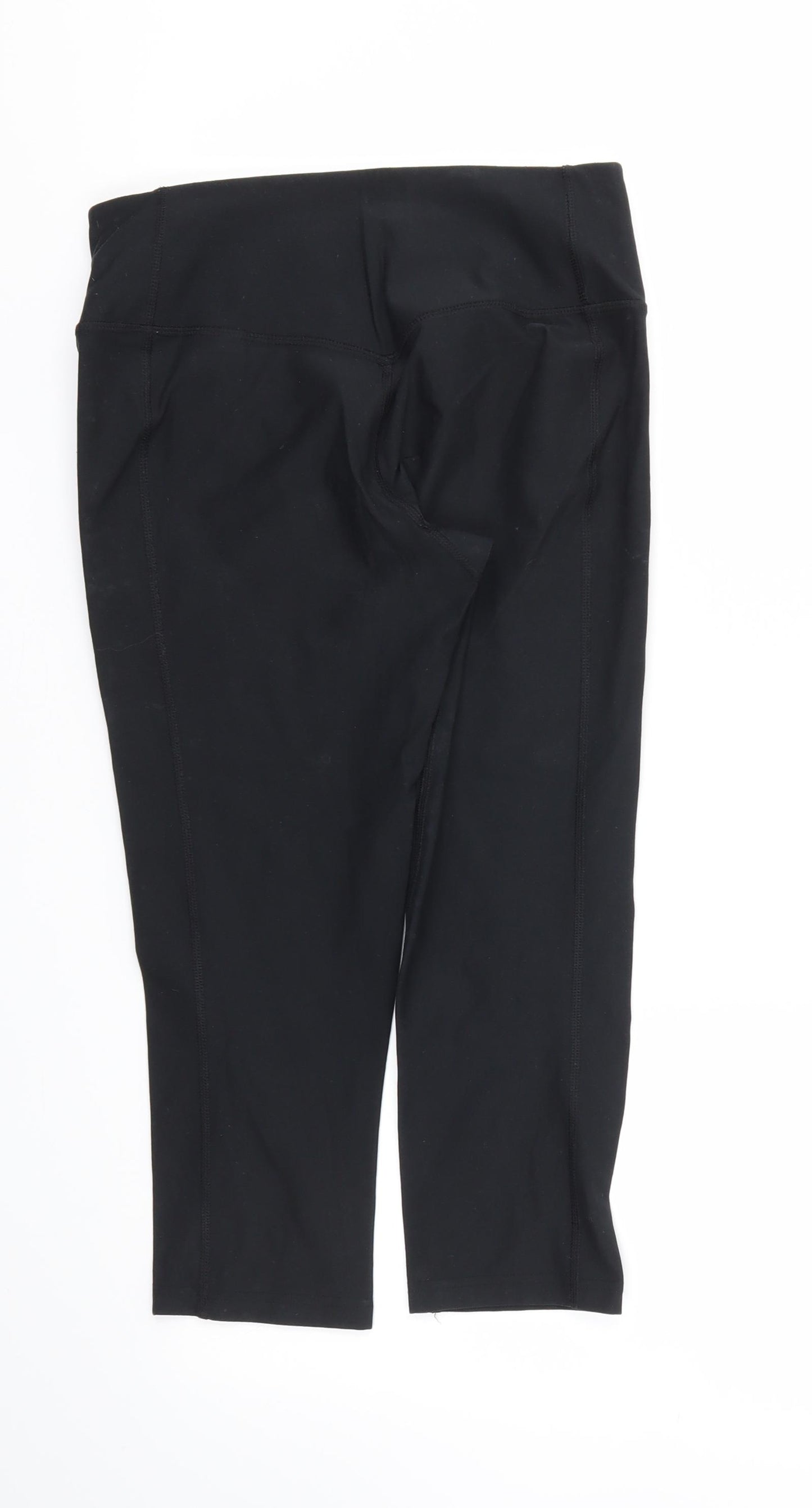 Nike Womens Black   Capri Leggings Size S L20 in - Stretch waistband