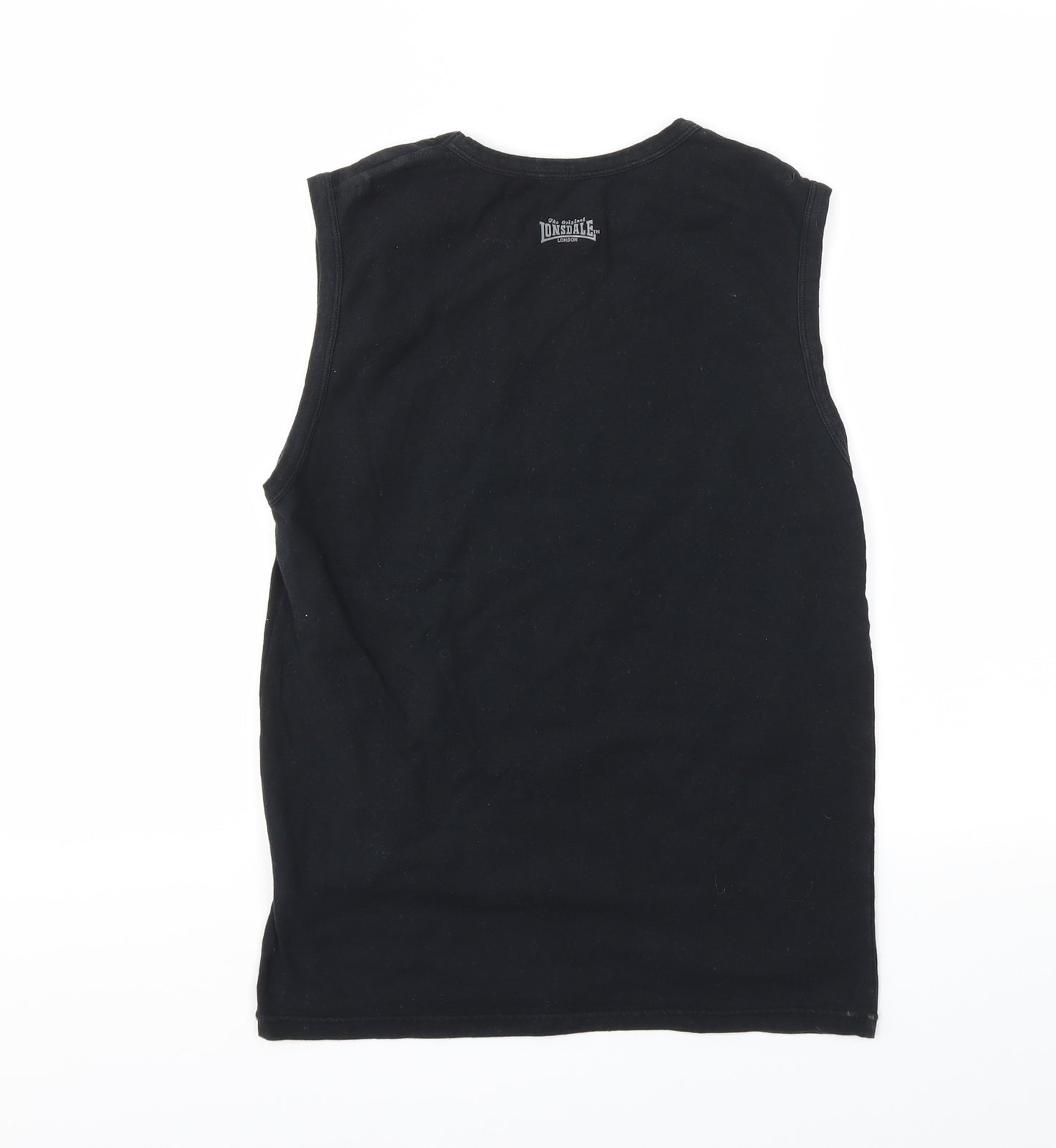 londsdale Mens Black    T-Shirt Size M