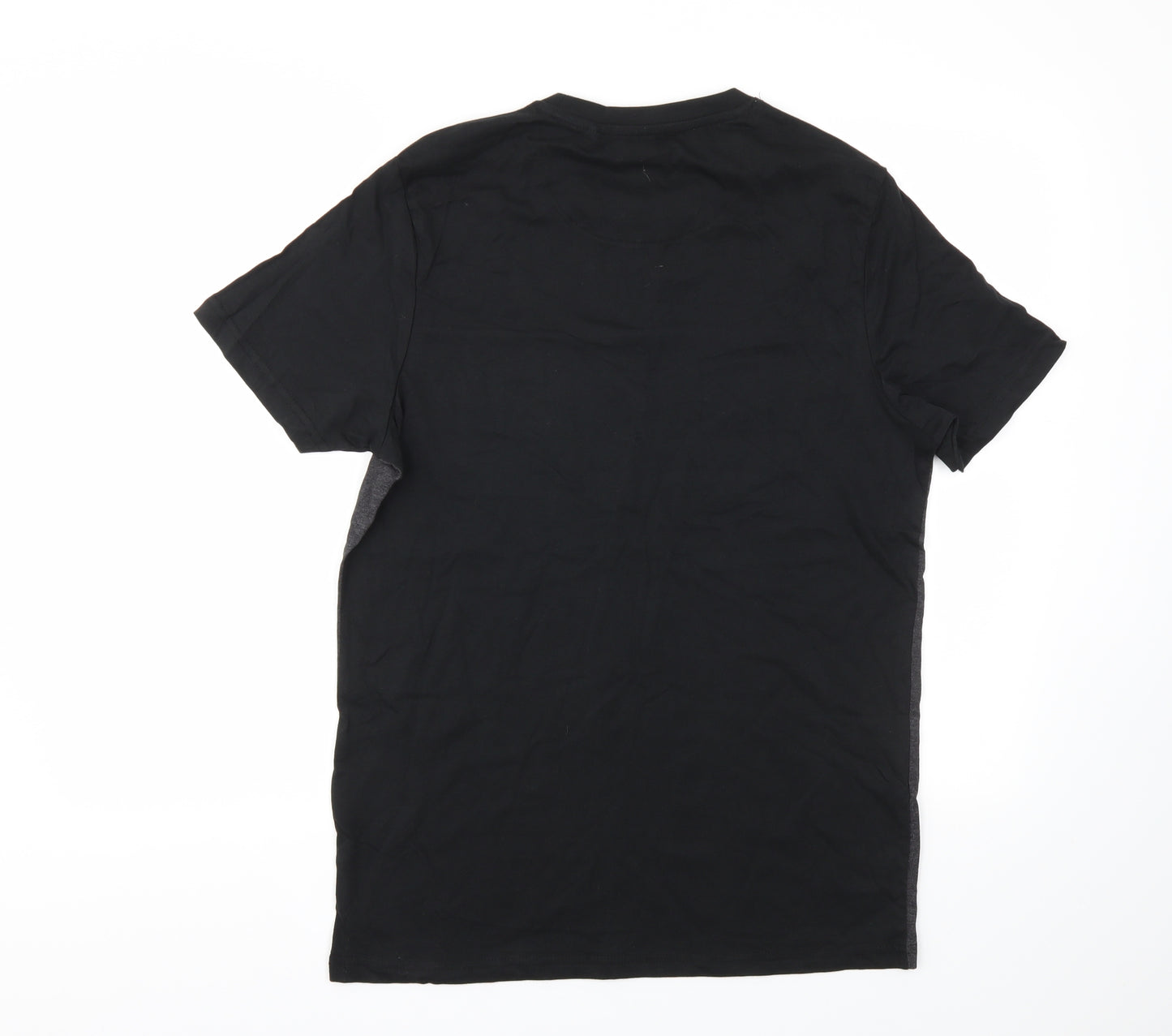 Brave Soul Mens Black    T-Shirt Size M
