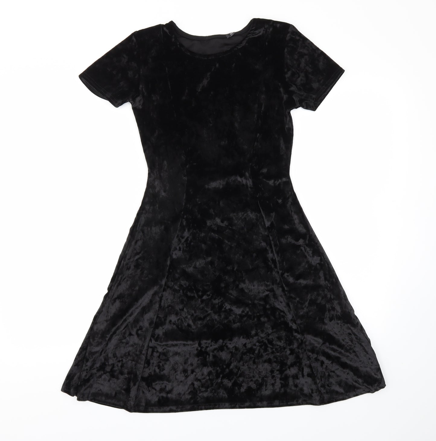 LOOK OF THE DAY Womens Black   Fit & Flare  Size 10