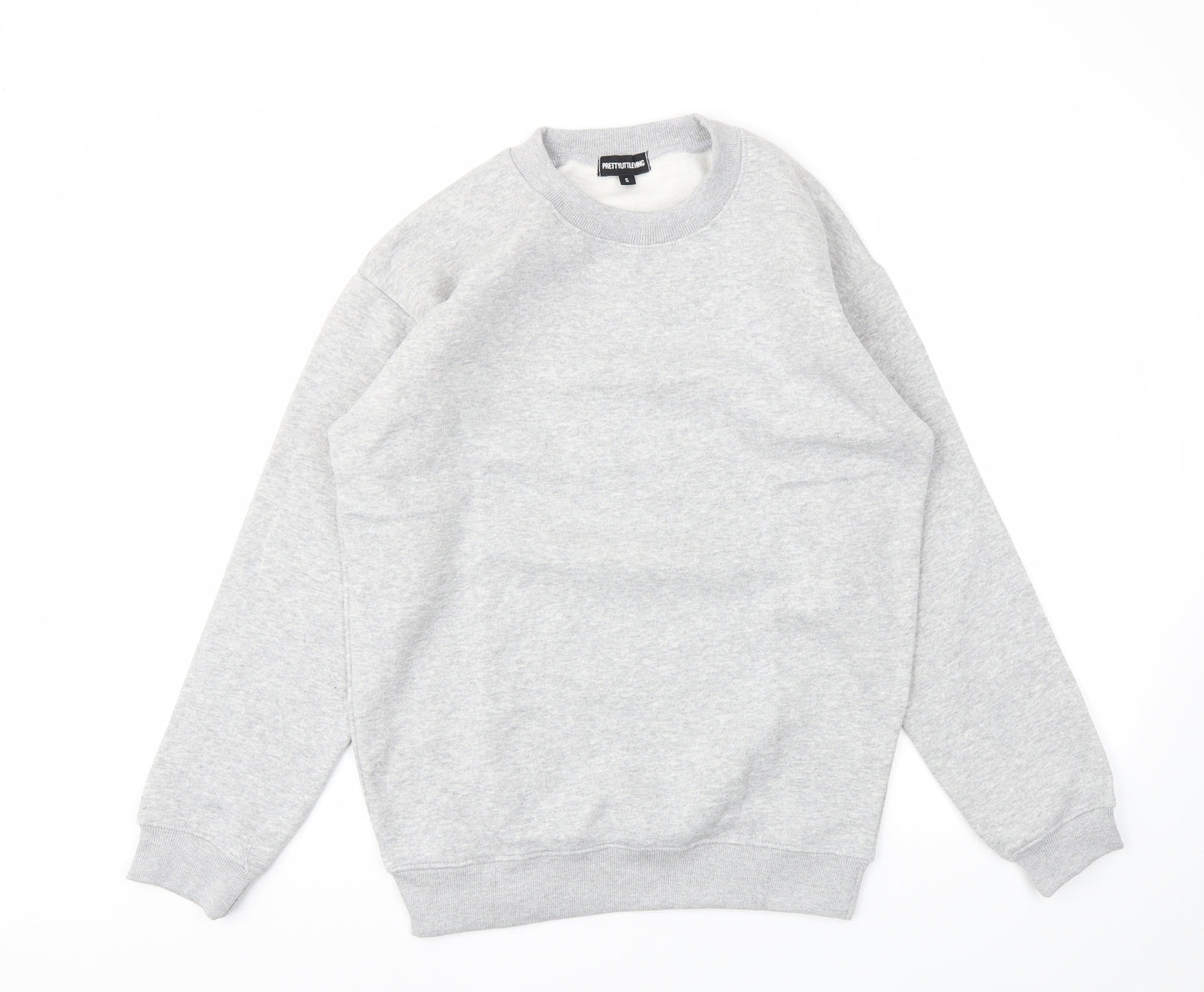 Pretty Little Thing  Womens Grey   Pullover Jumper Size S