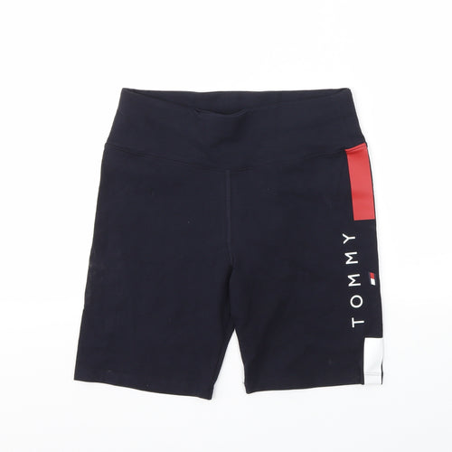 Tommy Hilfiger Womens Blue   Cut-Off Shorts Size M - Stretch waistband