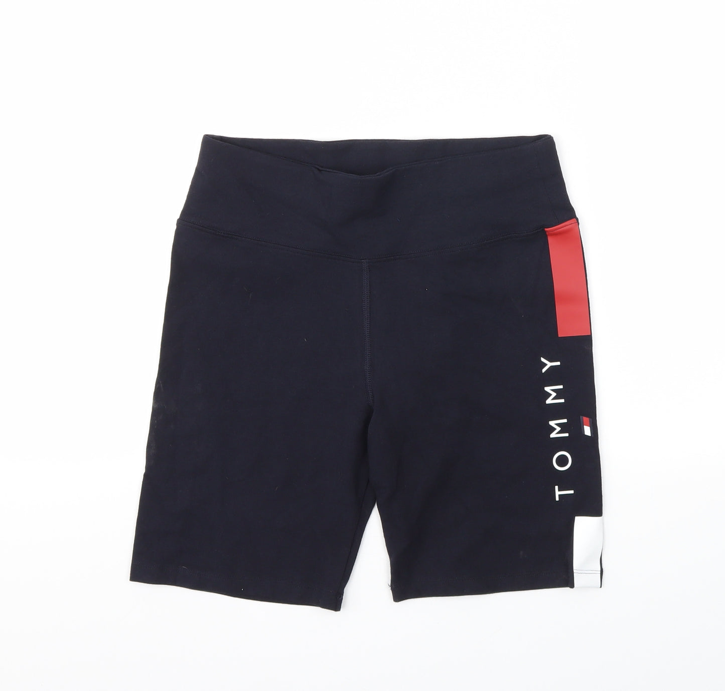 Tommy Hilfiger Womens Blue   Cut-Off Shorts Size M - Stretch waistband