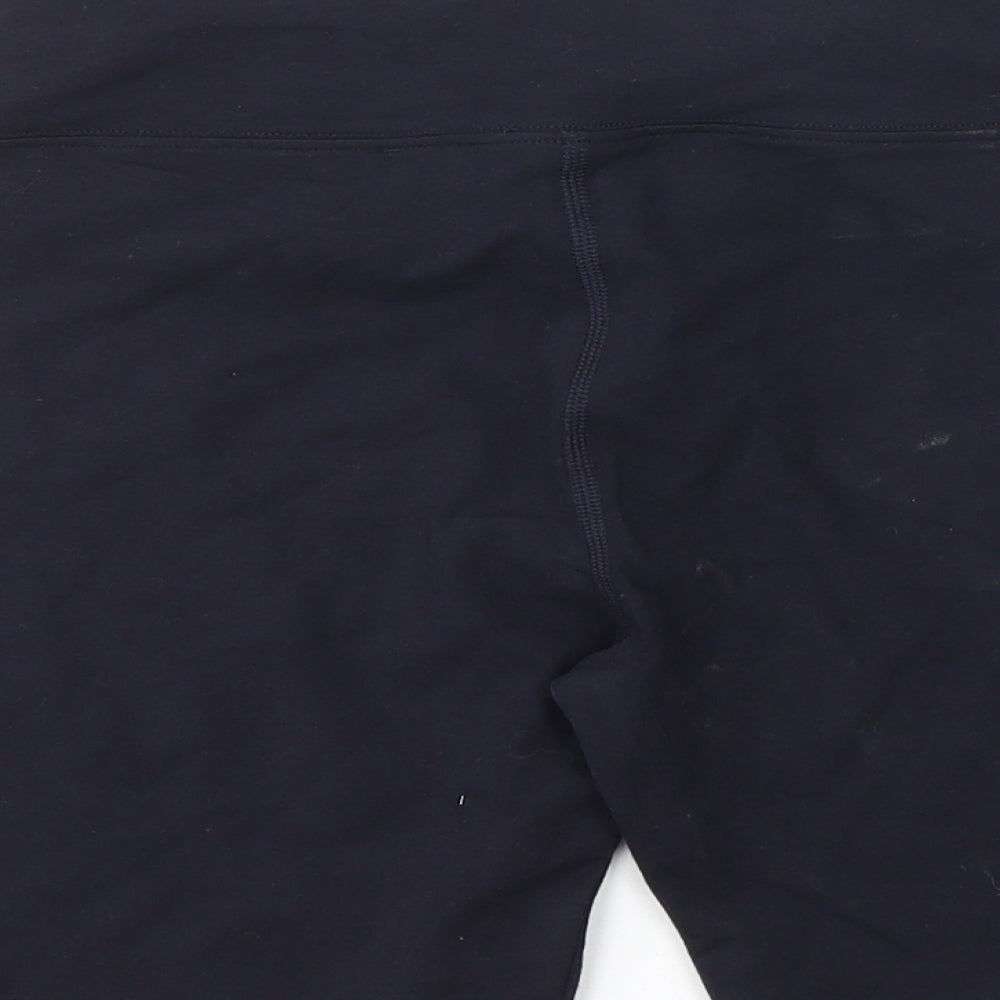 Tommy Hilfiger Womens Blue   Cut-Off Shorts Size M - Stretch waistband