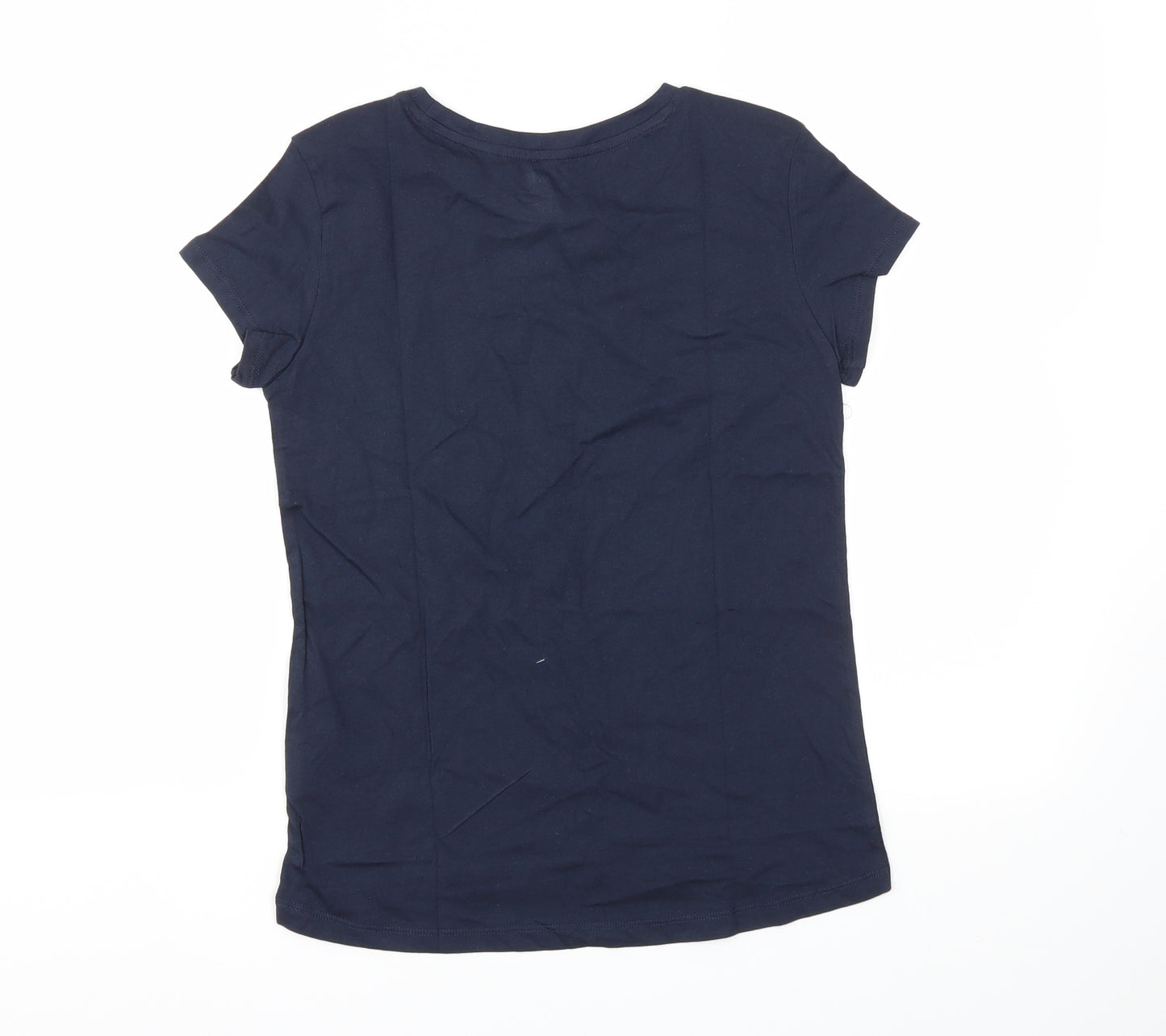 H&M Girls Blue   Basic T-Shirt Size 11-12 Years