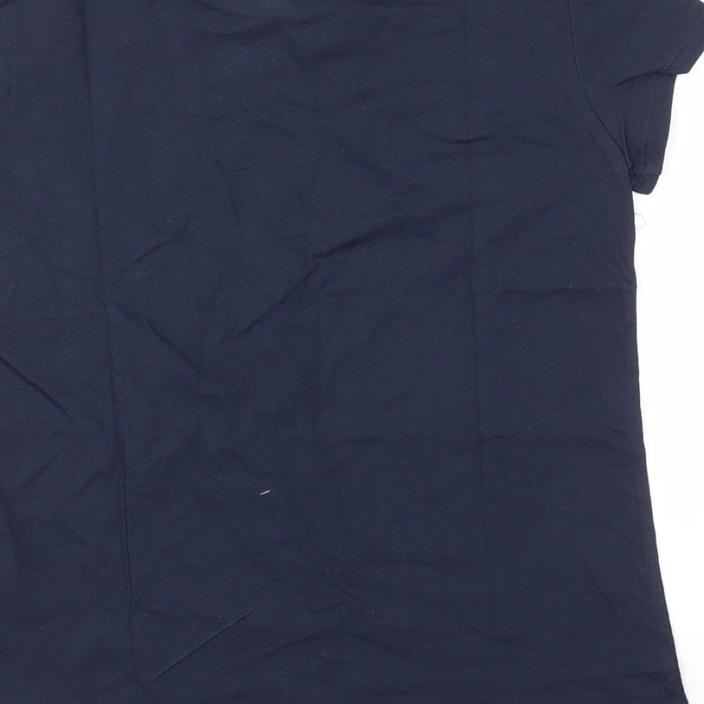H&M Girls Blue   Basic T-Shirt Size 11-12 Years