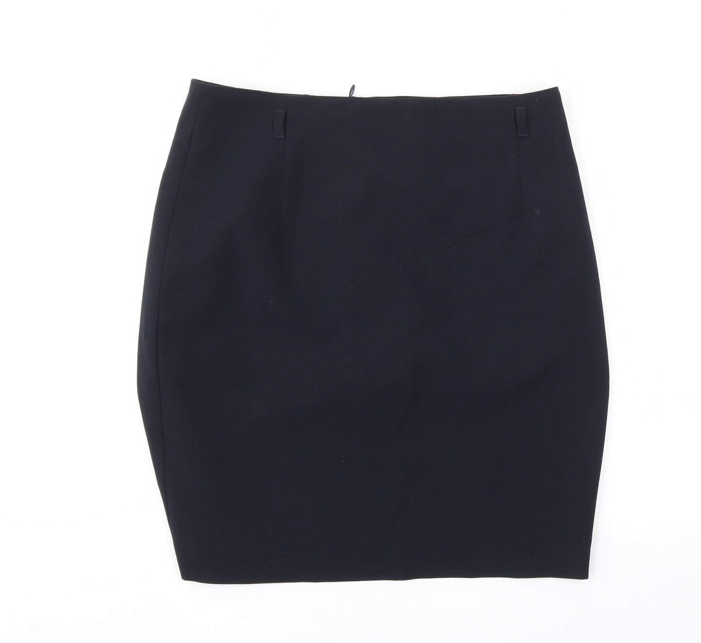 M&S Womens Blue   A-Line Skirt Size 10