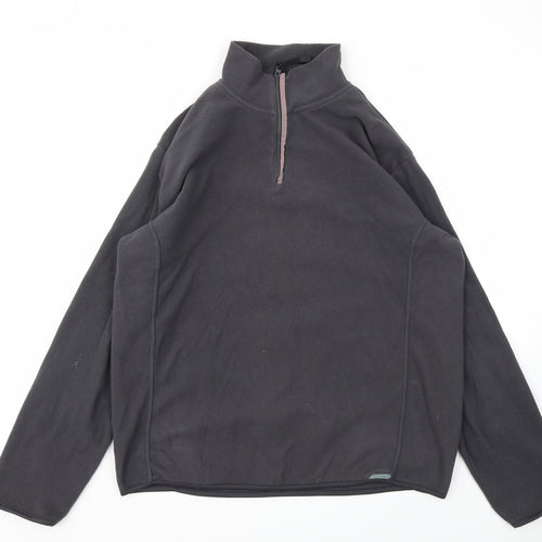 DECATHLON Womens Grey   Pullover Jumper Size M