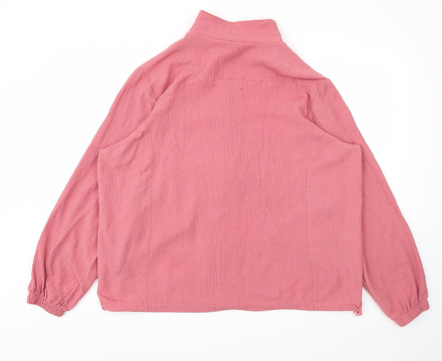 Cotton Traders Womens Pink   Full Zip Jumper Size 22
