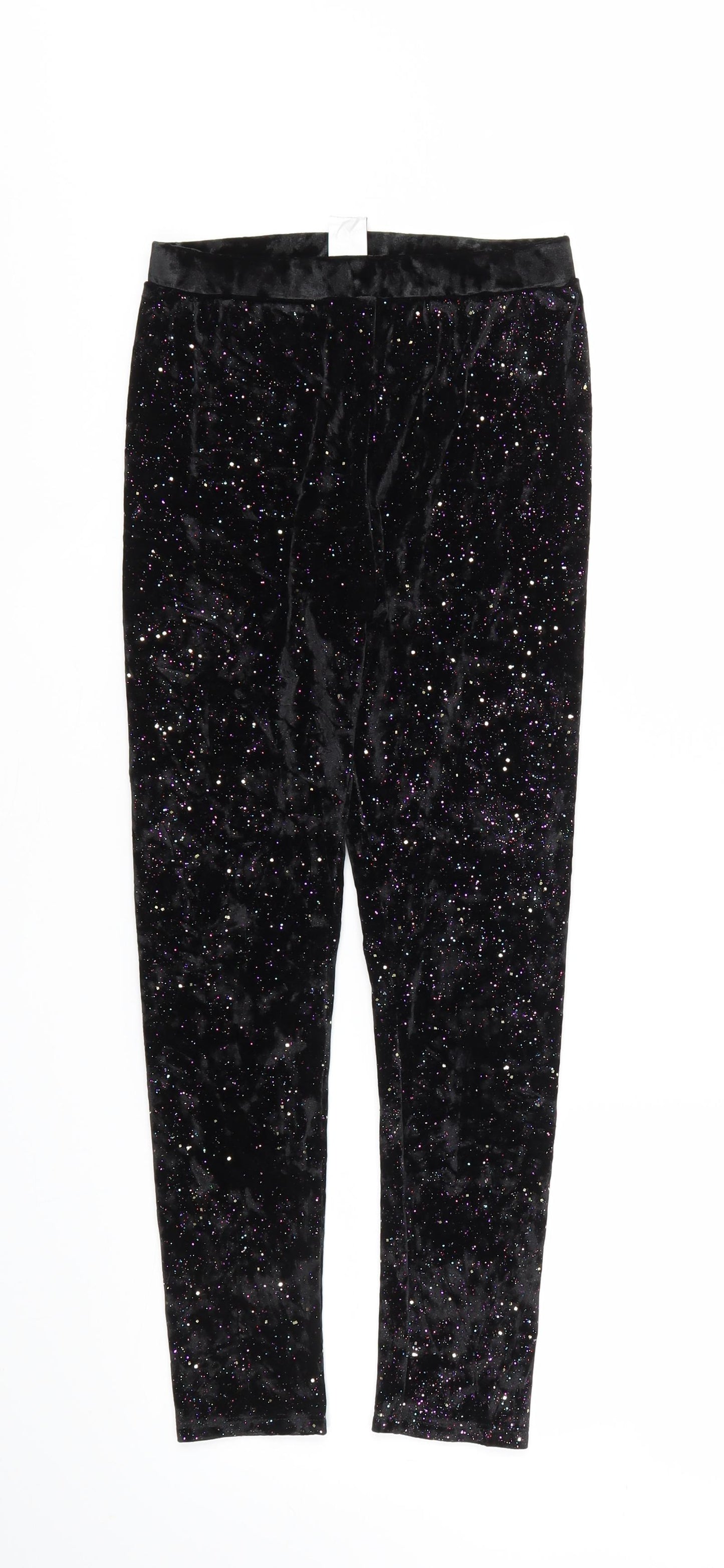 NEXT Girls Black   Jegging Trousers Size 10 Years