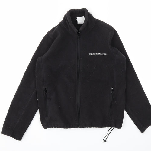 Matrix Womens Black   Full Zip Jumper Size XS