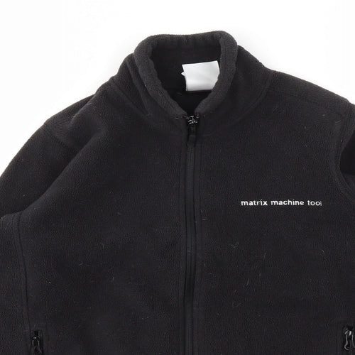 Matrix Womens Black   Full Zip Jumper Size XS
