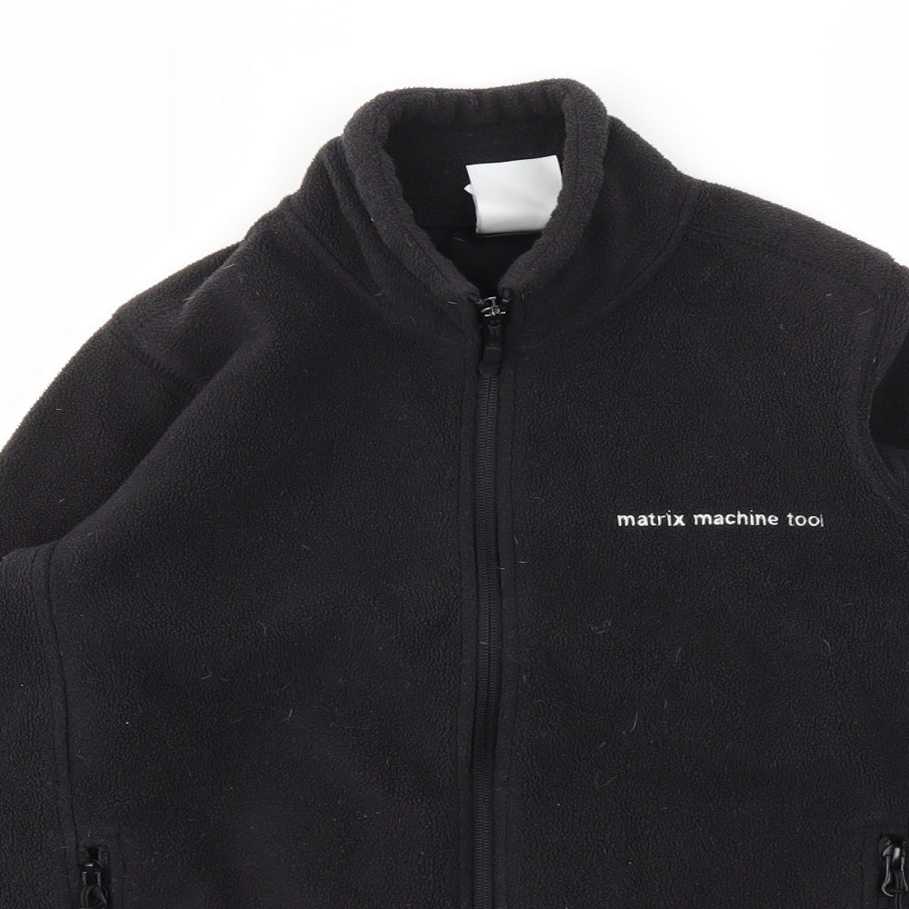 Matrix Womens Black   Full Zip Jumper Size XS