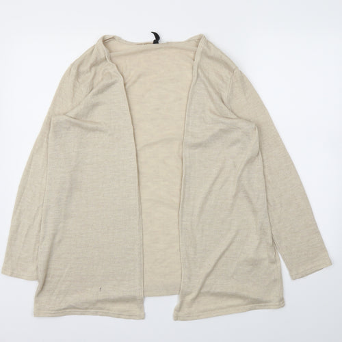 H&M Womens Beige   Cardigan Jumper Size L