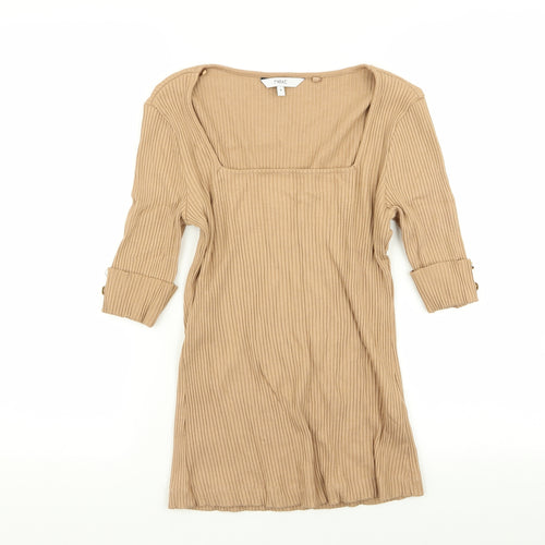 NEXT Womens Beige   Basic T-Shirt Size 8