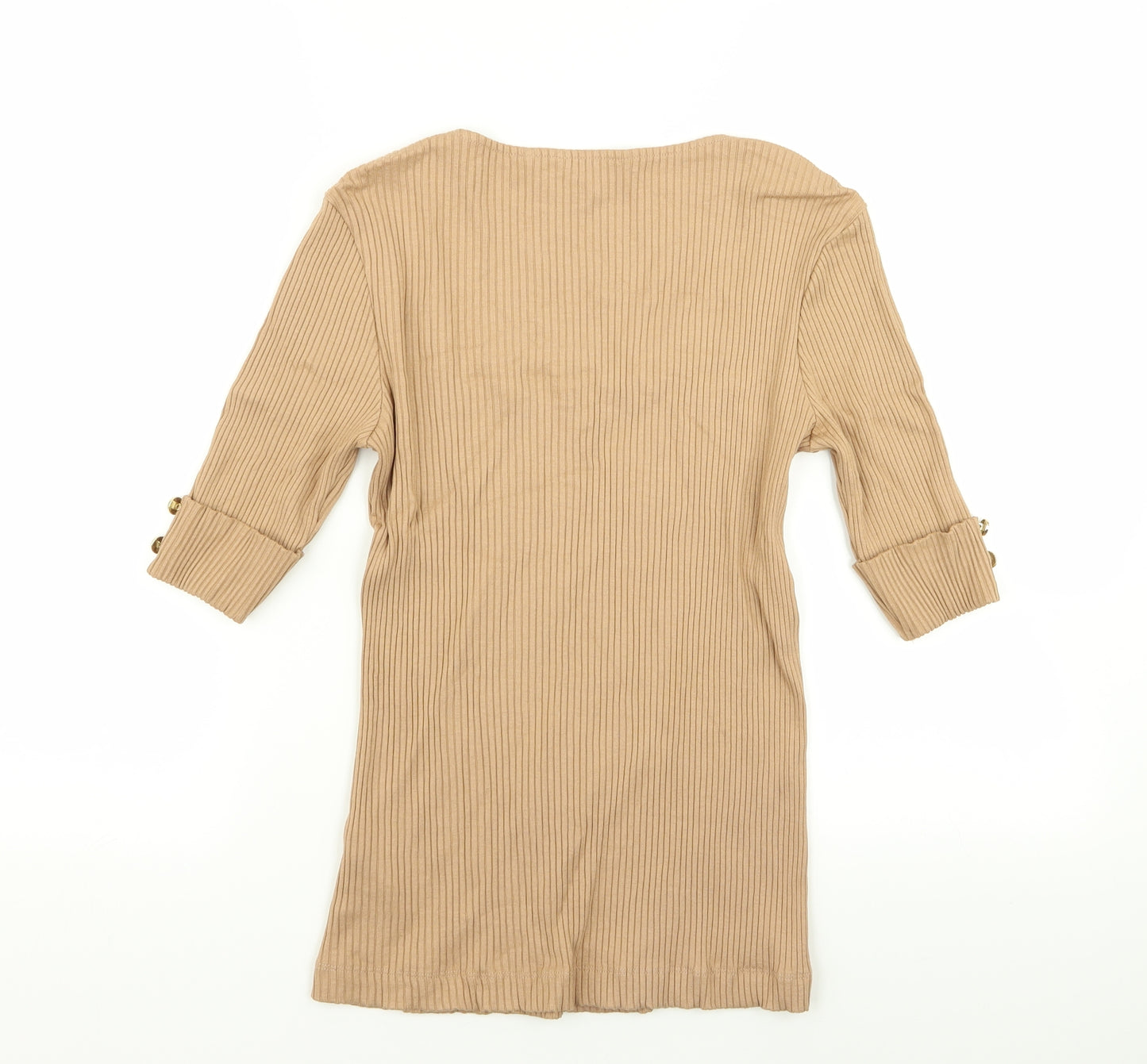 NEXT Womens Beige   Basic T-Shirt Size 8