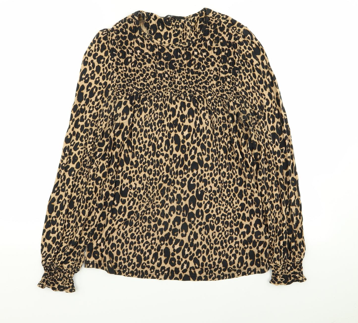 NEXT Womens Multicoloured Animal Print  Basic T-Shirt Size 6