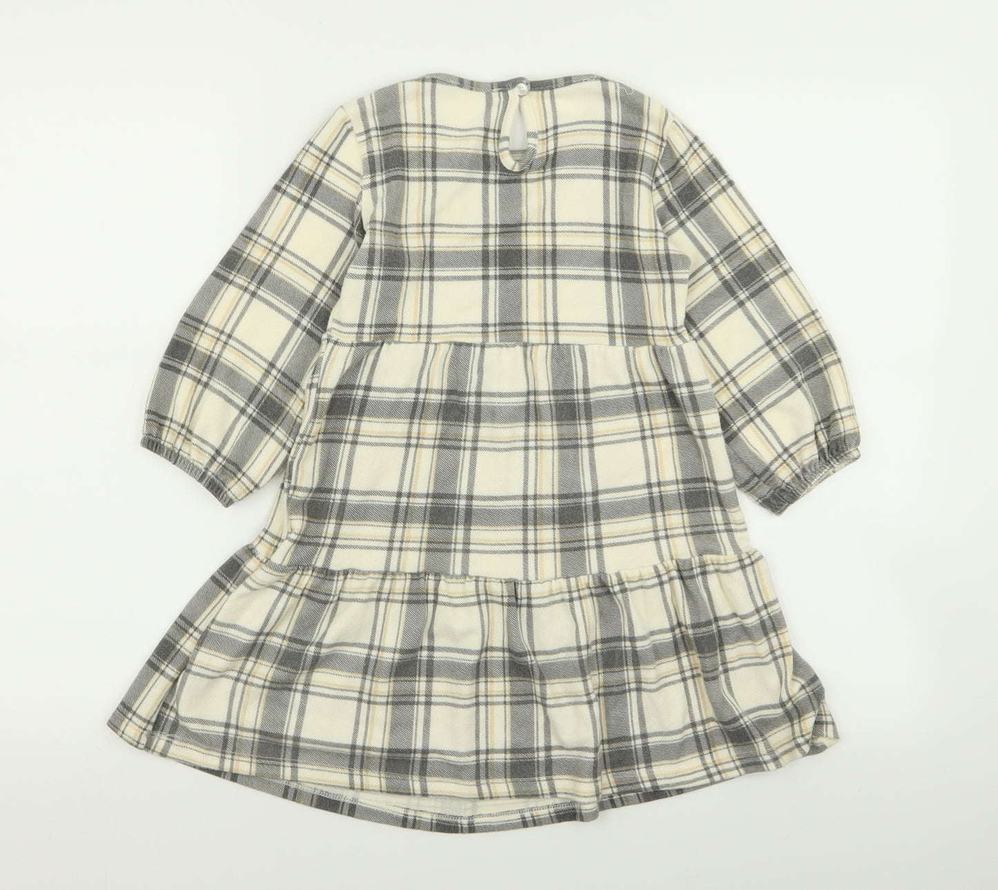 Primark Girls Multicoloured Check  Fit & Flare  Size 5-6 Years