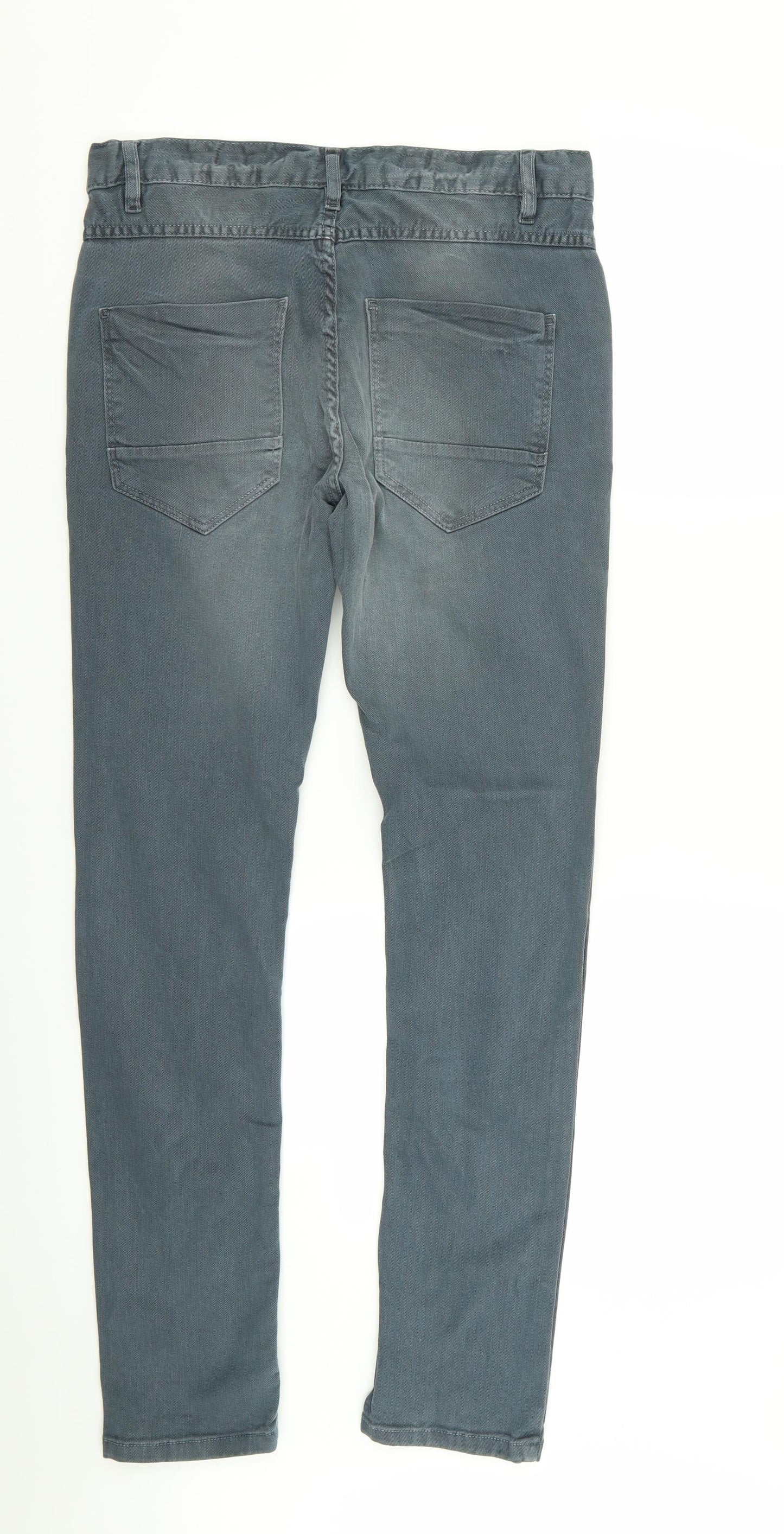 River Island Mens Grey   Skinny Jeans Size 28 in L32 in