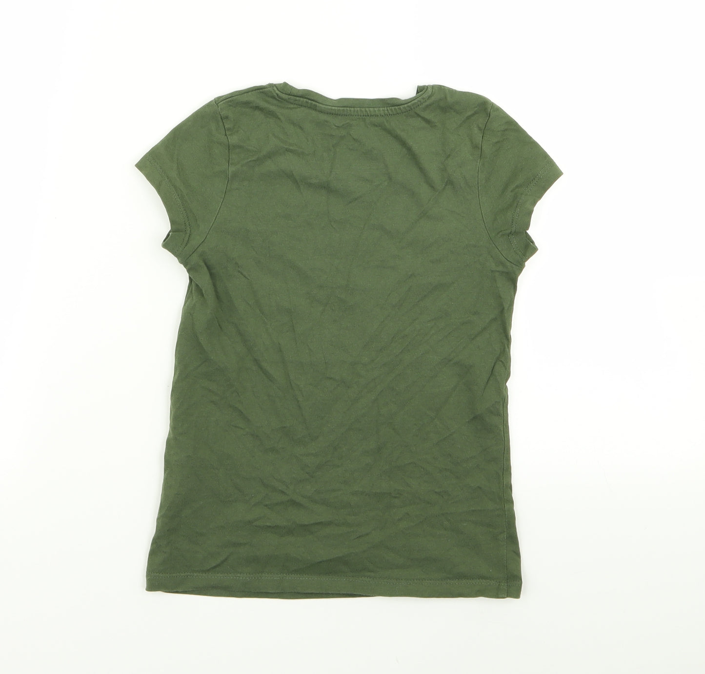 Blue Zoo Girls Green   Basic T-Shirt Size 5-6 Years