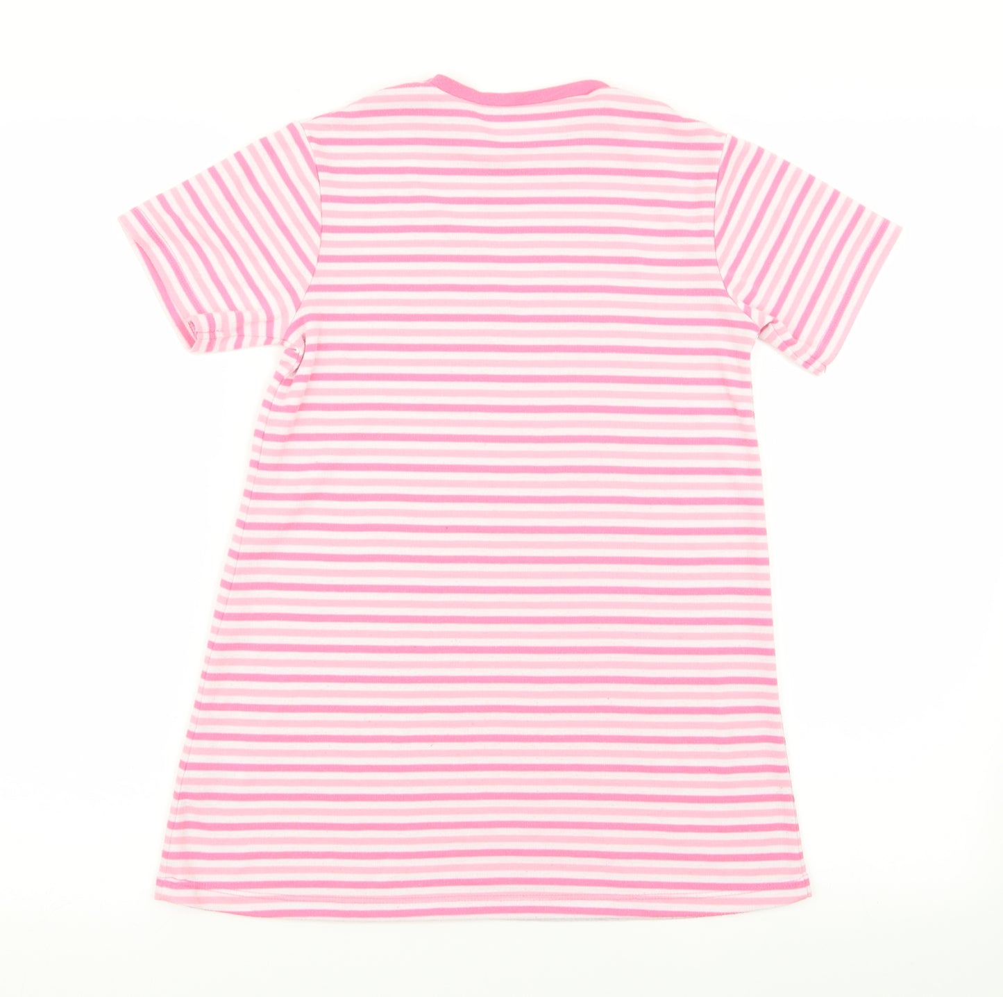Asda George Girls Multicoloured Striped  Top Dress Size 5-6 Years