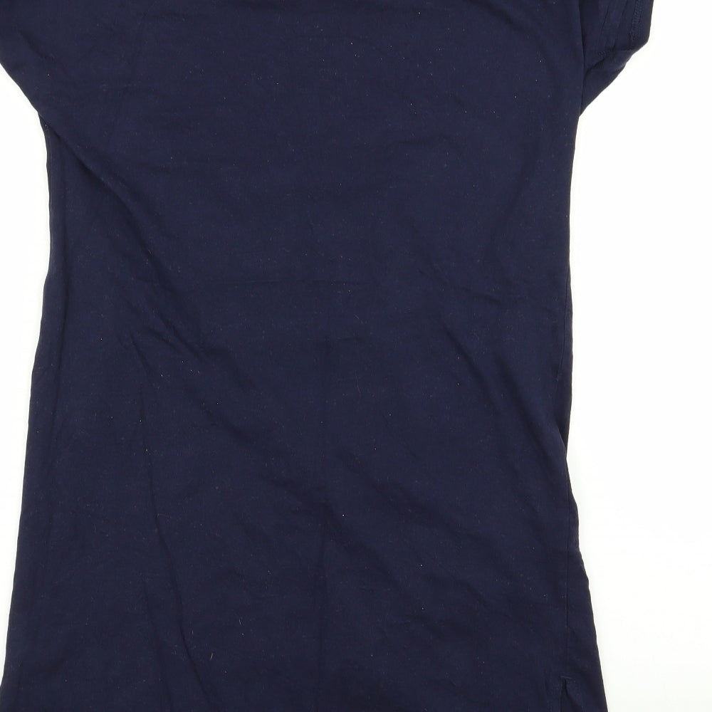 Disney Womens Blue Solid  Top Dress Size 6  - mickey mouse