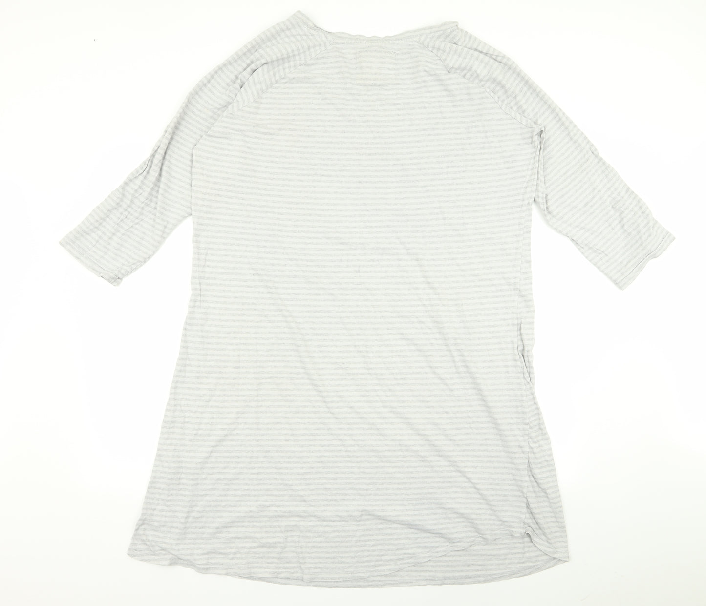 TU Womens Grey Striped  Top Dress Size 22