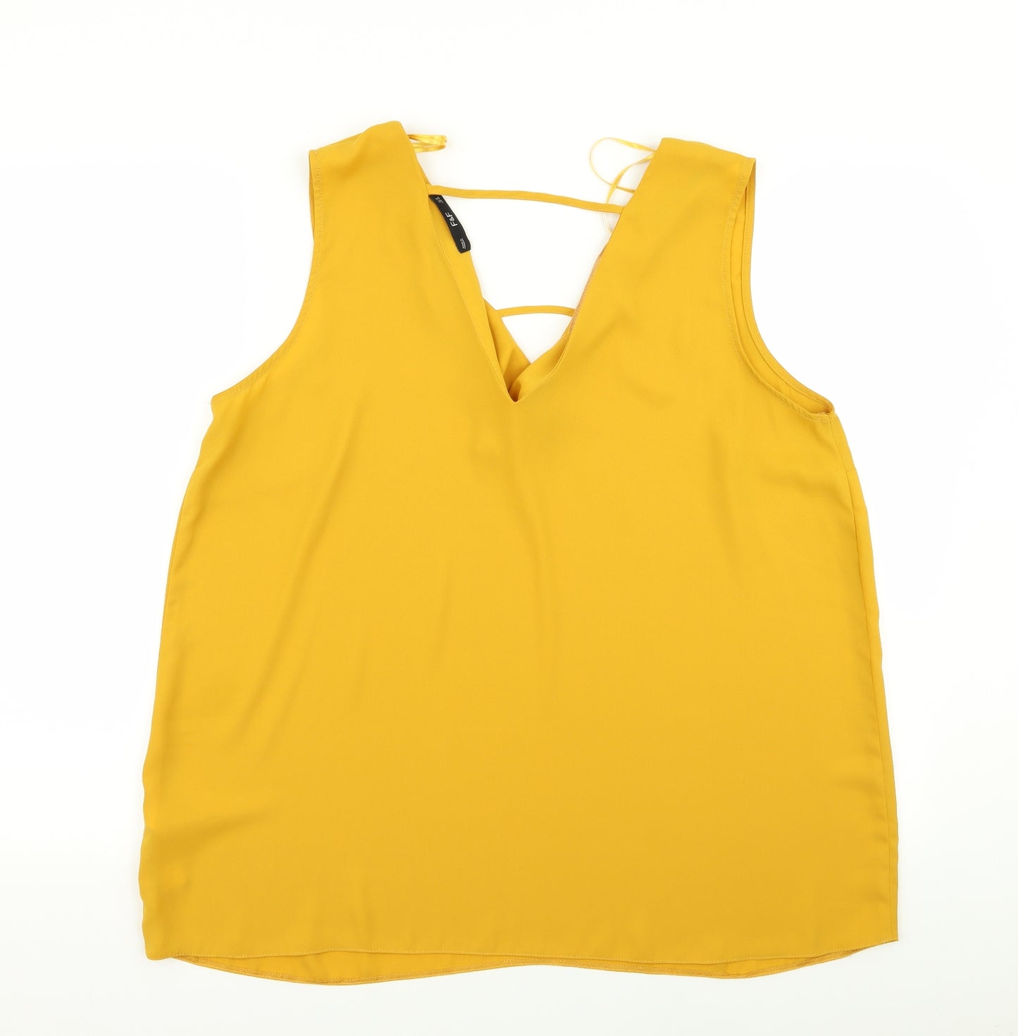 F&F Womens Yellow   Camisole Tank Size 18