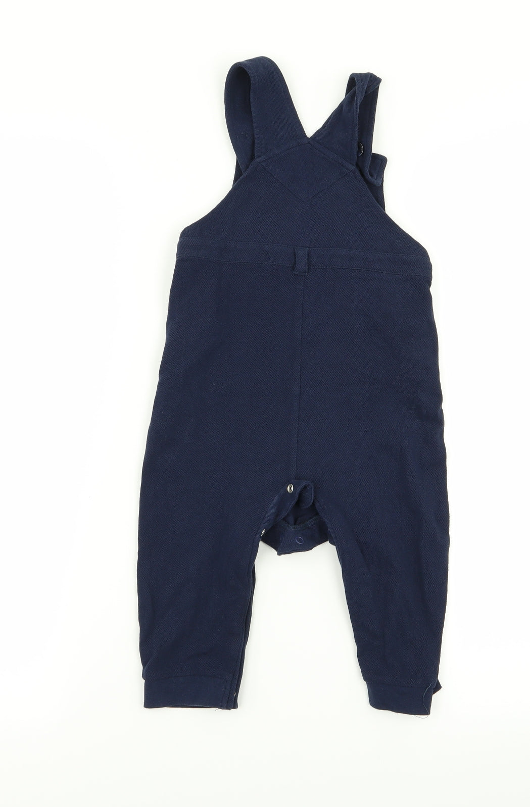 Maine Boys Blue Spotted  Dungaree One-Piece Size 12-18 Months